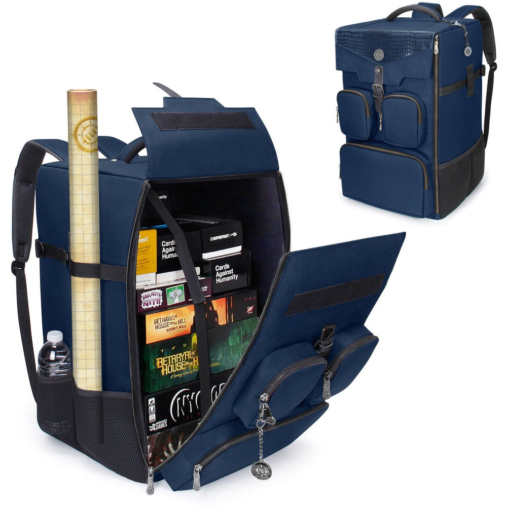 ENHANCE Board Games & Puzzles Board Game Backpack Collector's Edition - Blue