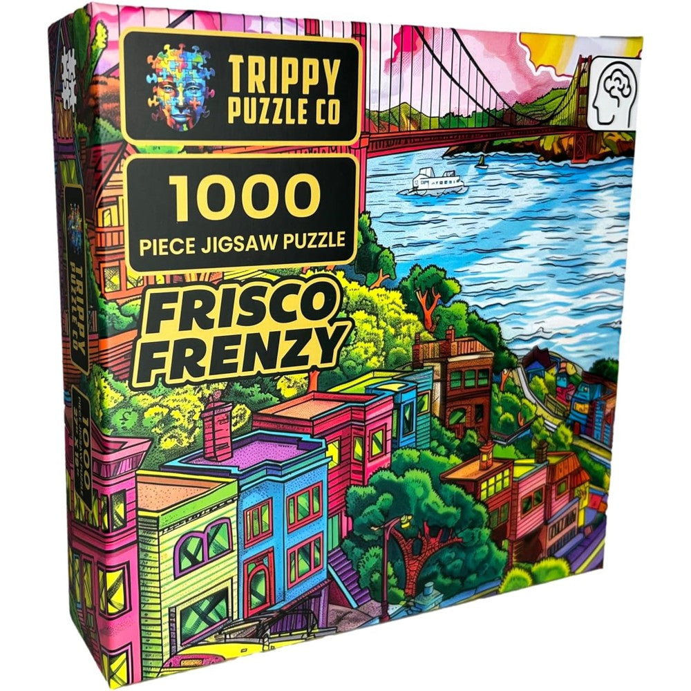 Puzzle - Trippy Puzzles - 1000 Piece Jigsaw Frisco Frenzy
