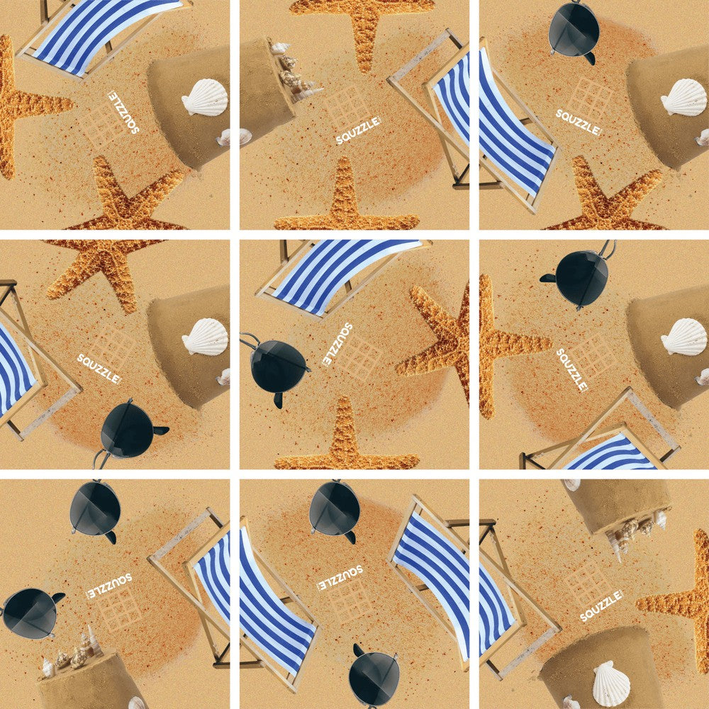 Puzzle - Squzzle Puzzle - At The Beach