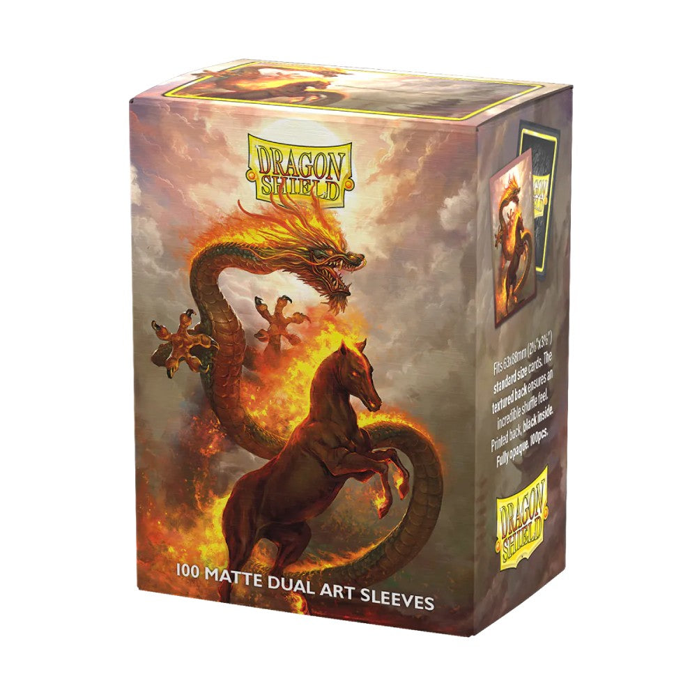 Dragon Shield: Sleeves Matte Dual Art Lunar New Year 2026: Fire Horse