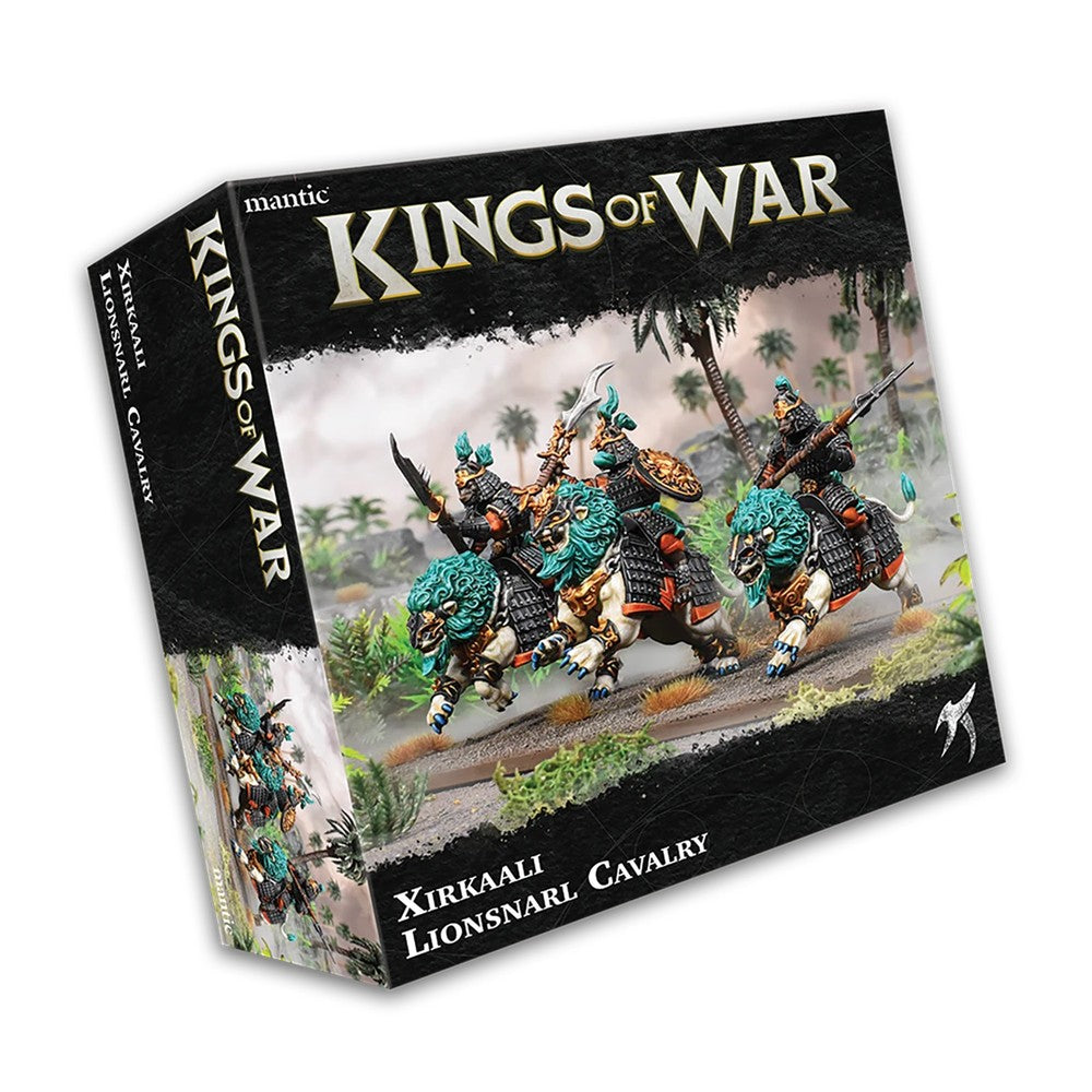 MANTIC DIRECT - Kings of War - Xirkaali - Lionsnarl Cavlary Regiment (4th Ed)