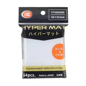KMC: Sleeves Hyper MAT: Clear