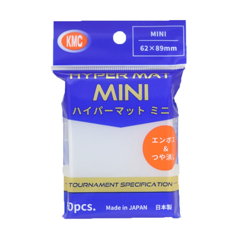 KMC: Mini Sleeves Hyper MAT: Clear