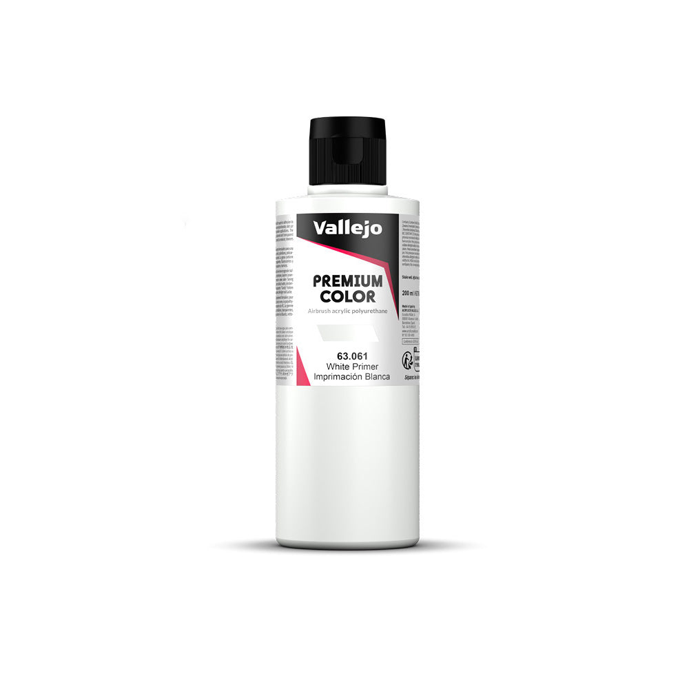 Vallejo - Premium Colour - Primer - White Primer 200ml
