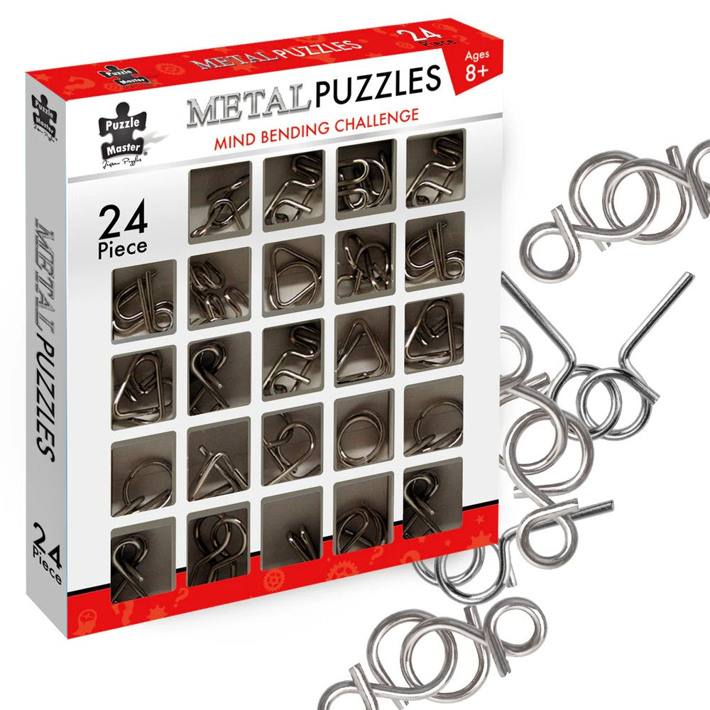 Puzzle - BMS - 24 Metal Puzzles Pack