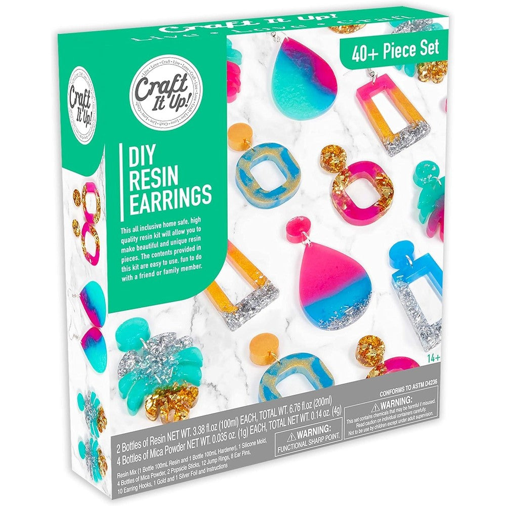 Puzzle - Resin Earrings Diy Kit