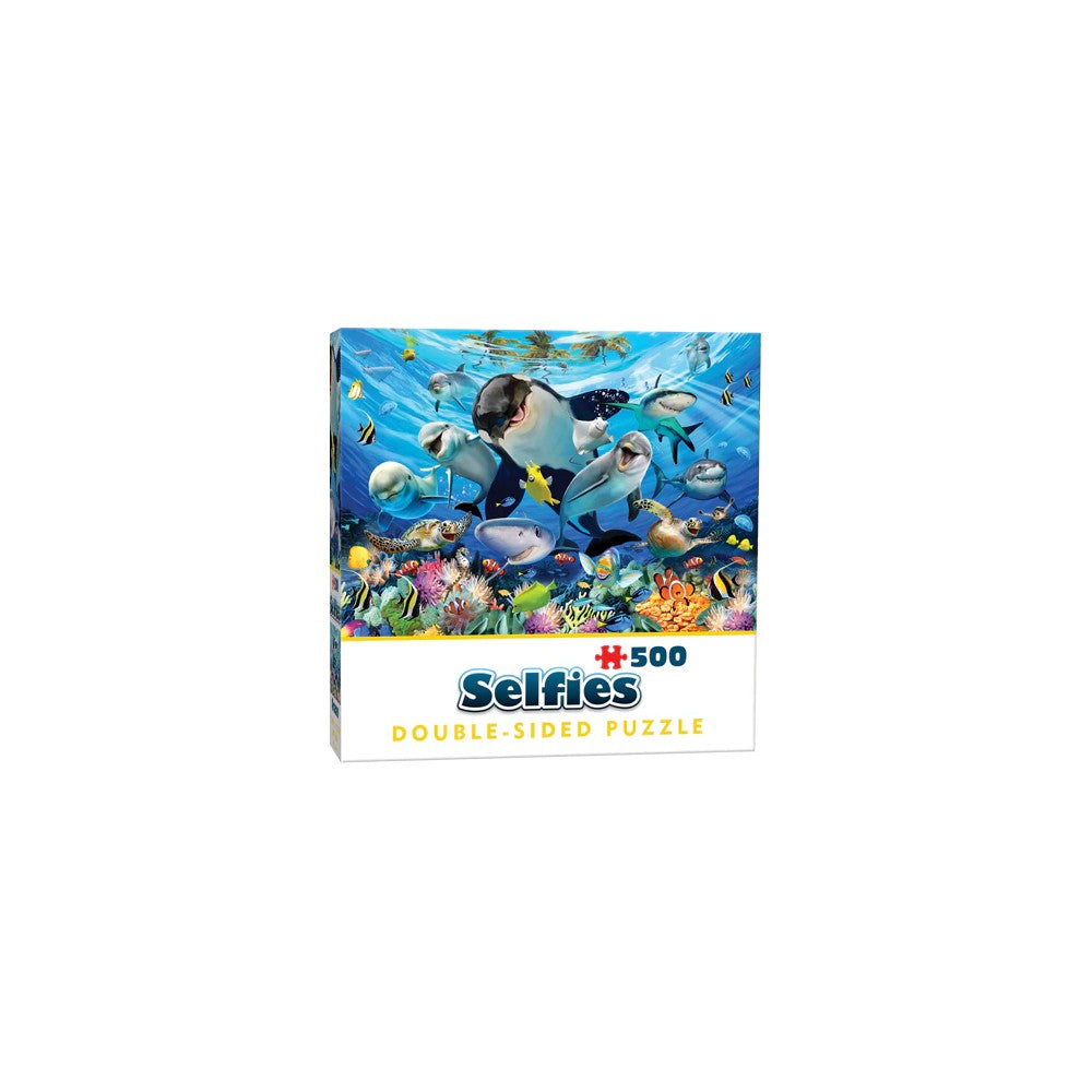 Puzzle - Cheatwell - Selfies D/Sided 500Pc Ocean