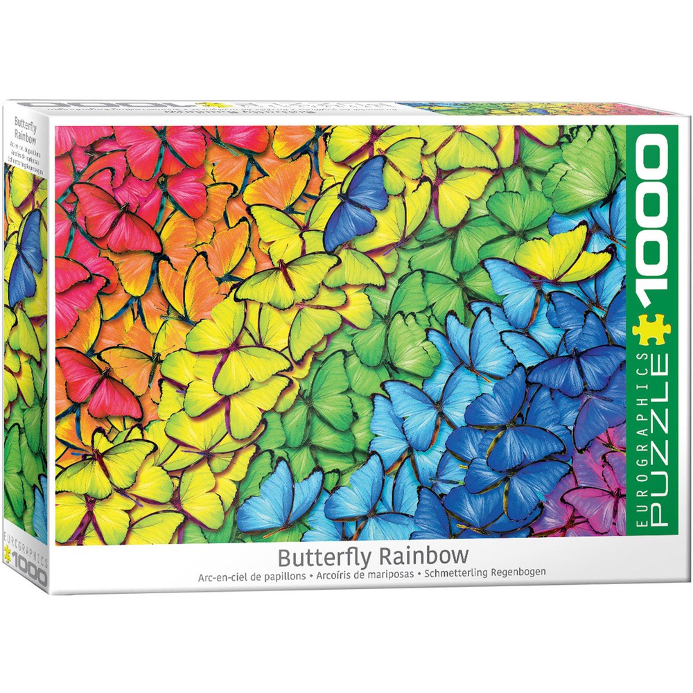 Puzzle - Eurographics - Butterfly Rainbow 1000pc