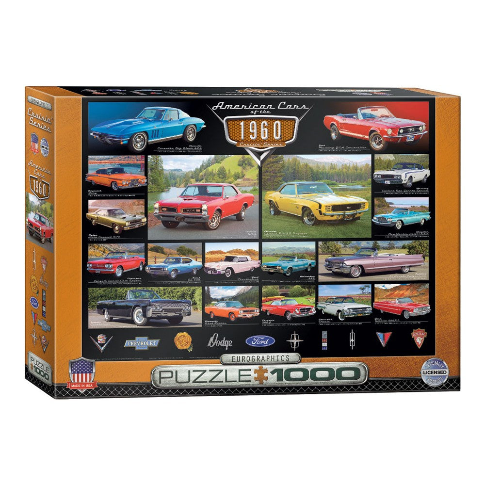 Puzzle - Eurographics - Cruisin' Classics 1960S 1000pc