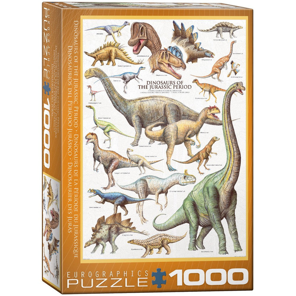 Puzzle - Eurographics - Dinosaurs Jurassic Period