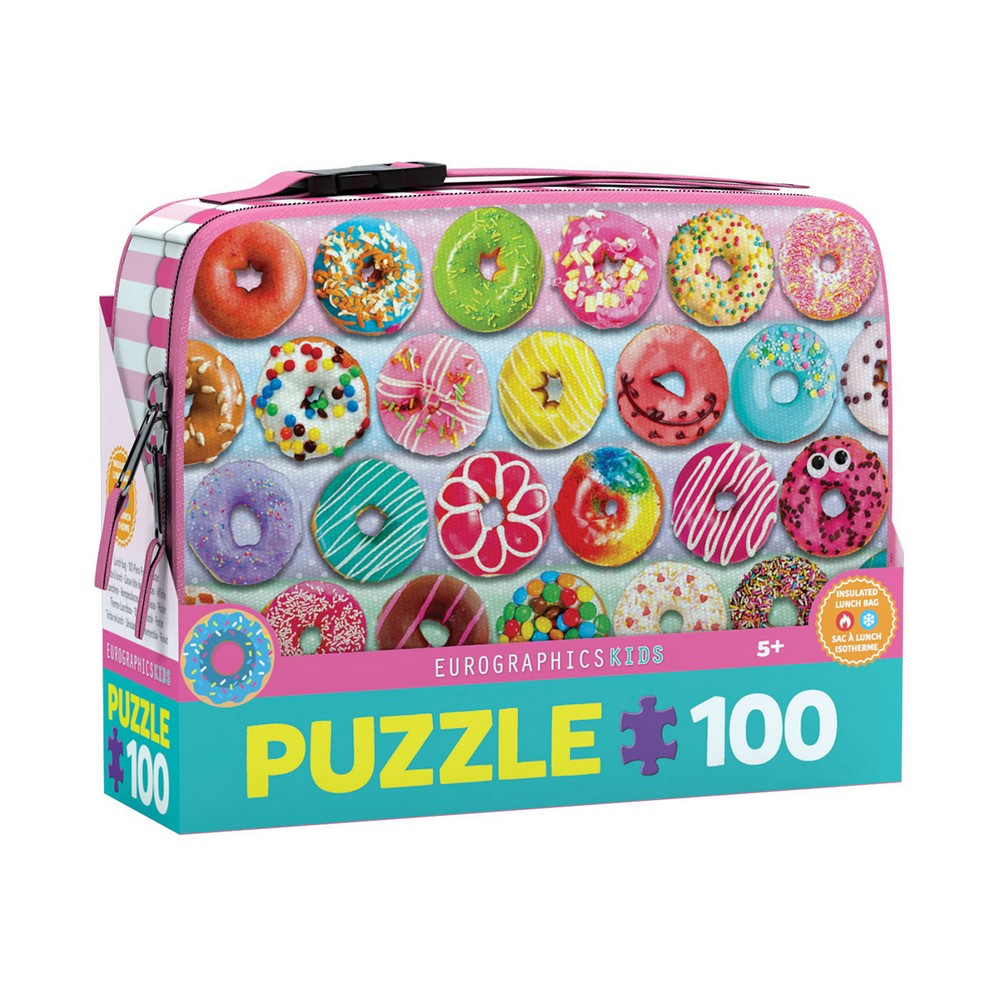 Puzzle - Eurographics - Donuts 100pc Lunch Bag