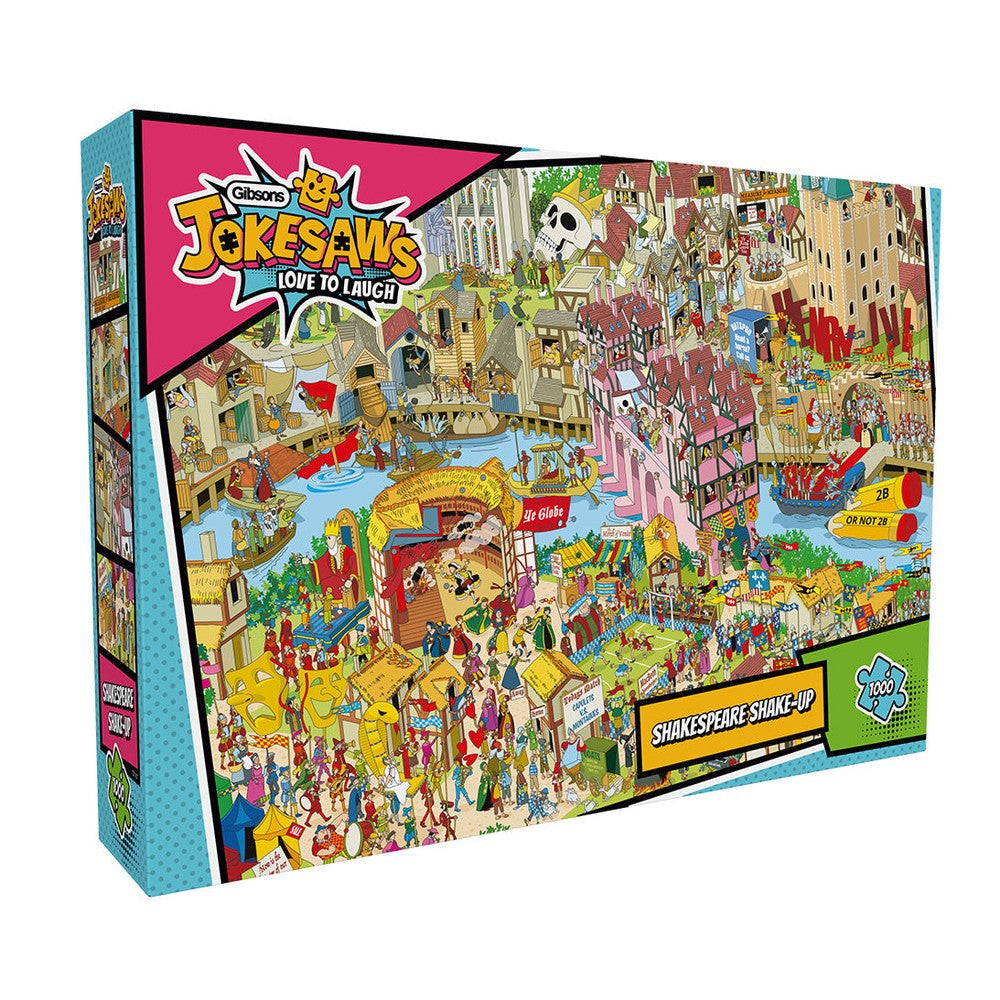 Puzzle - Gibsons - Jokesaws Shakespeare 1000Pc