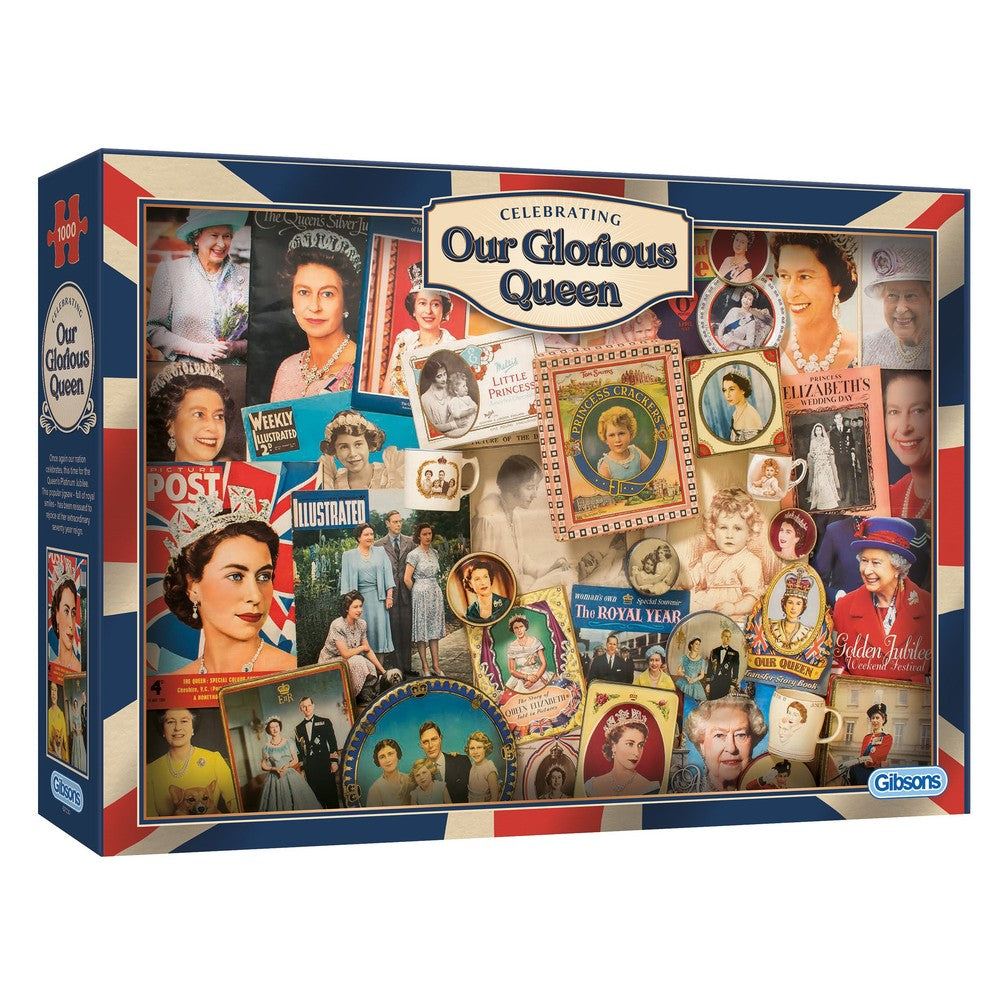 Puzzle - Gibsons - Our Glorious Queen 1000Pc