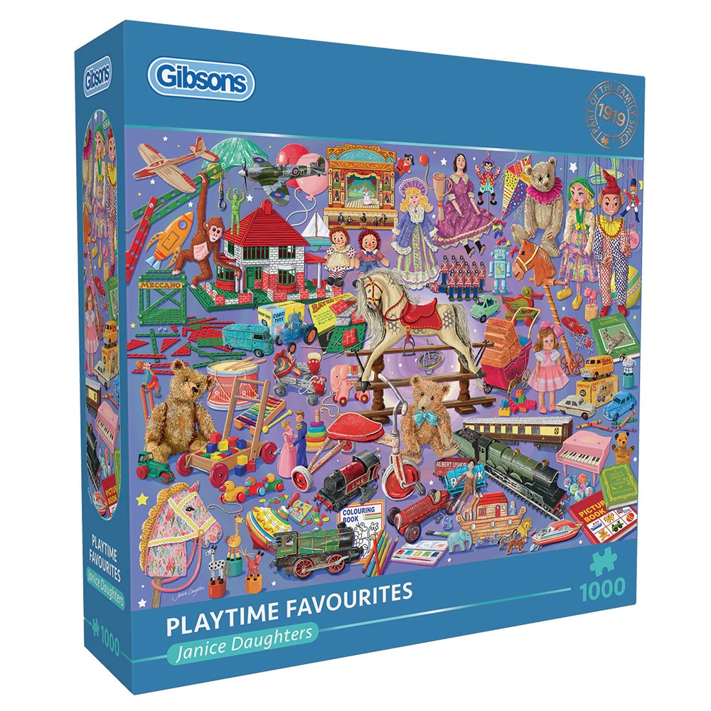 Puzzle - Gibsons - Playtime Favourites 1000Pc