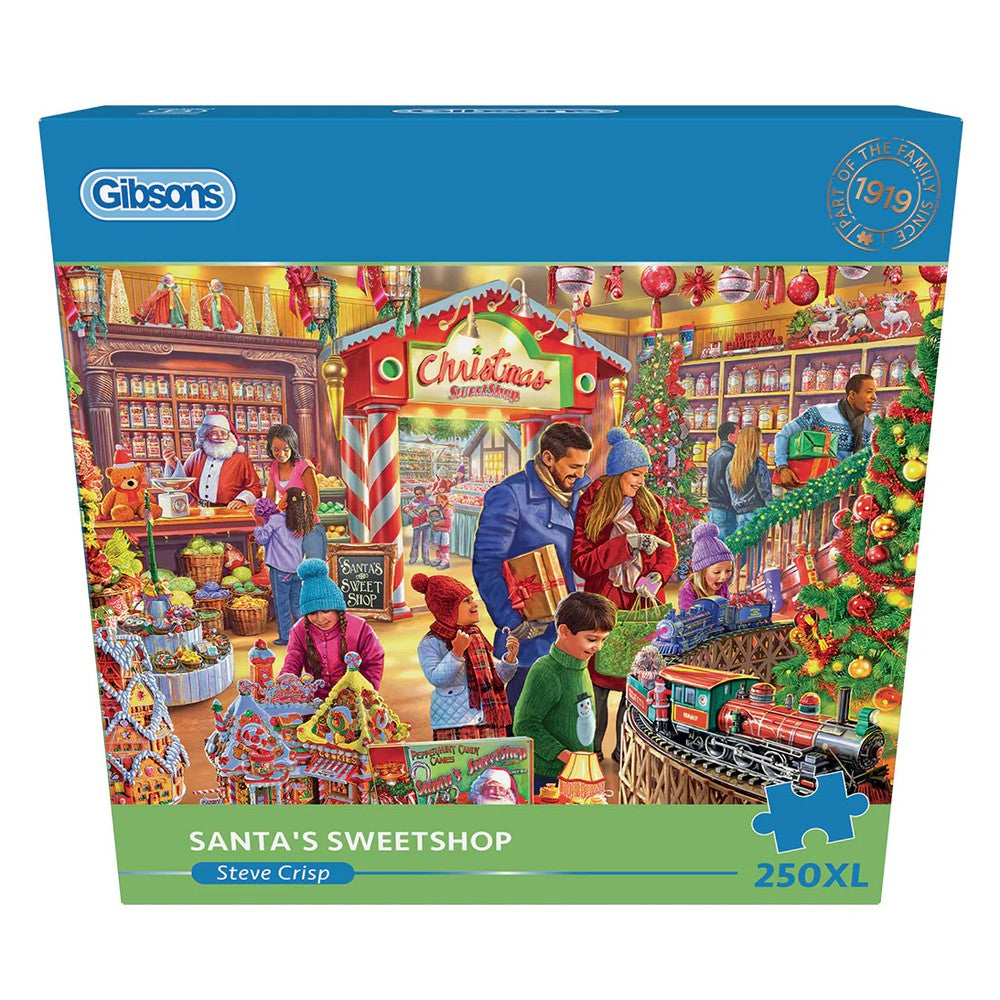 Puzzle - Gibsons - Santa's Sweetshop 250Pcxl