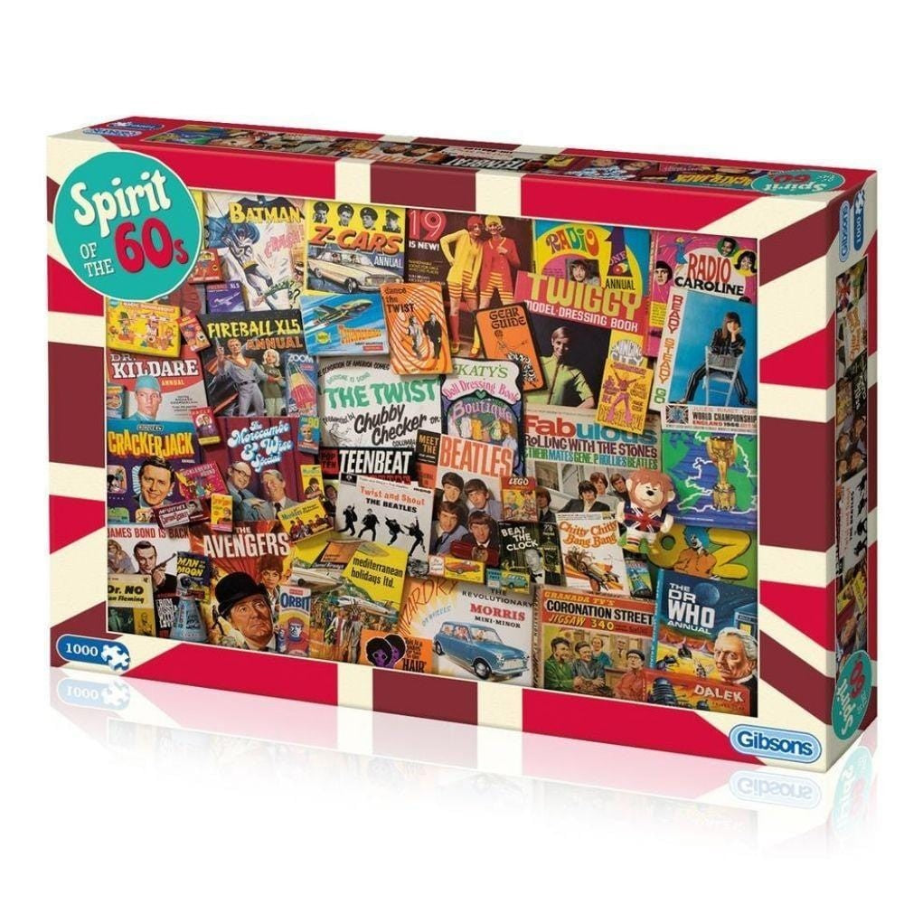 Puzzle - Gibsons - Spirit Of The 60S 1000Pc