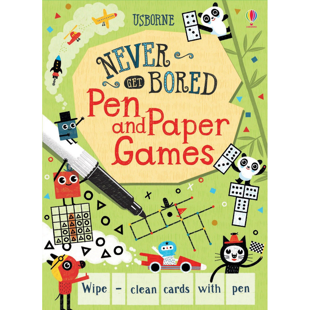 Never Get Bored Pen Paper Game