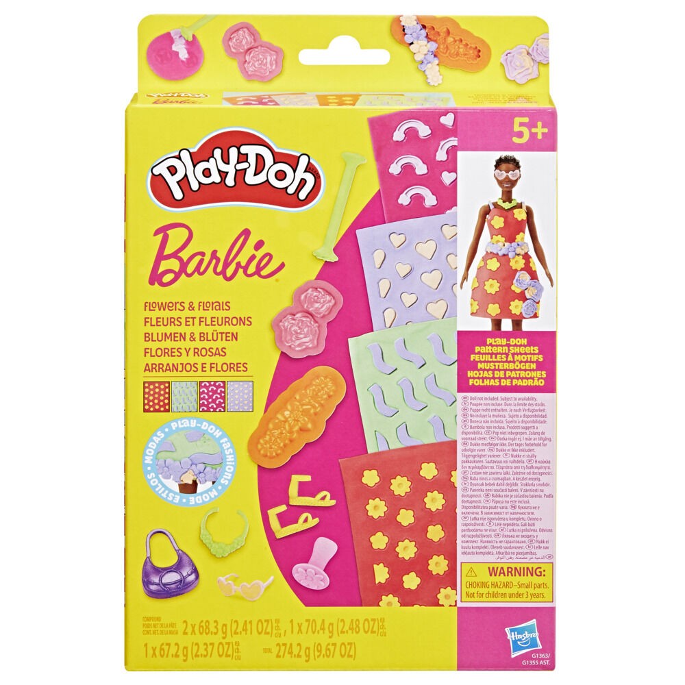 Playdoh Barbie Flowers/Florals