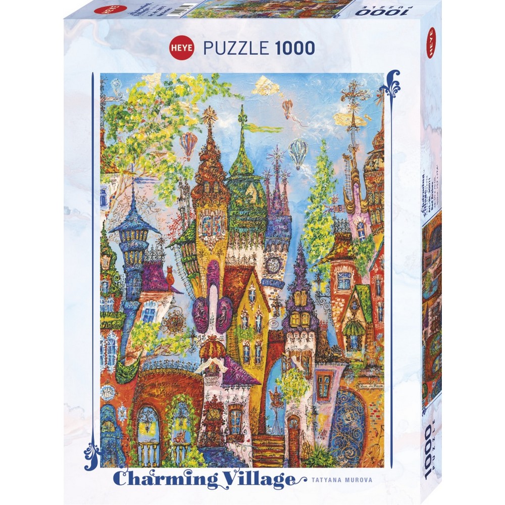 Puzzle - Heye - Charming Village; Red Arches