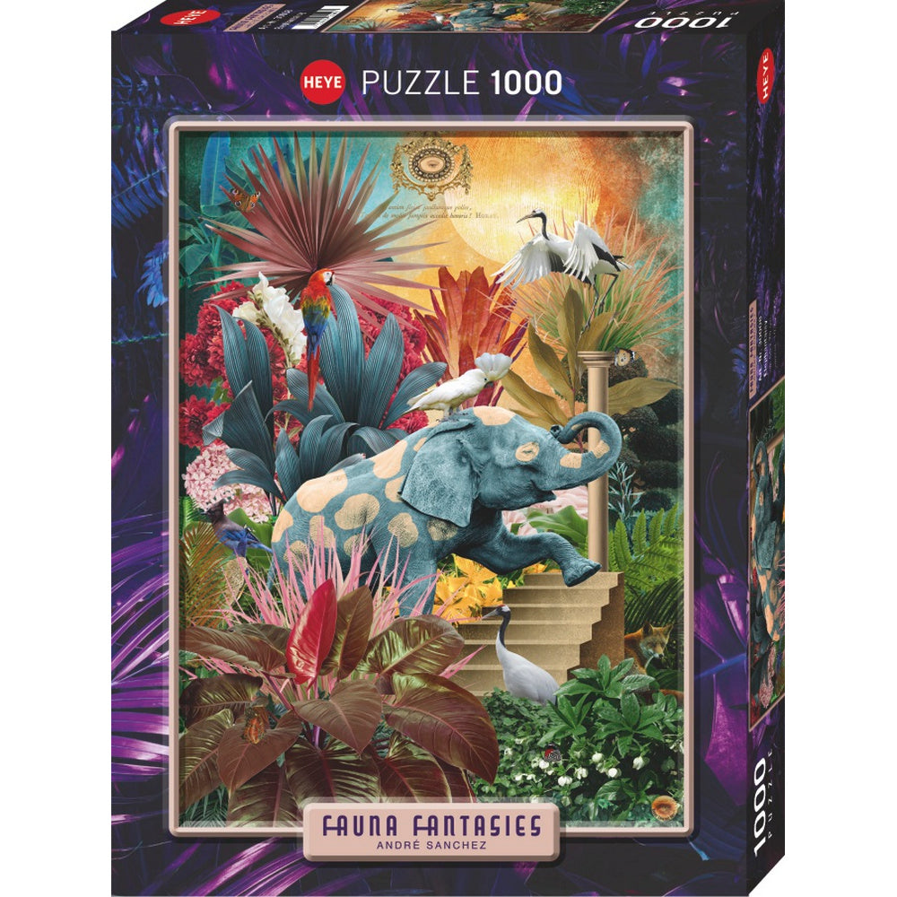 Puzzle - Heye - Fauna Fantasies; Elephantaisy