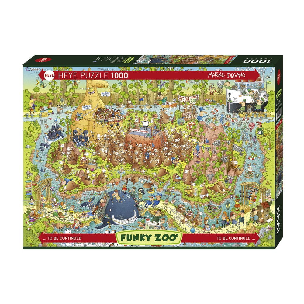 Puzzle - Heye - Funky Zoo; Australian Habitat