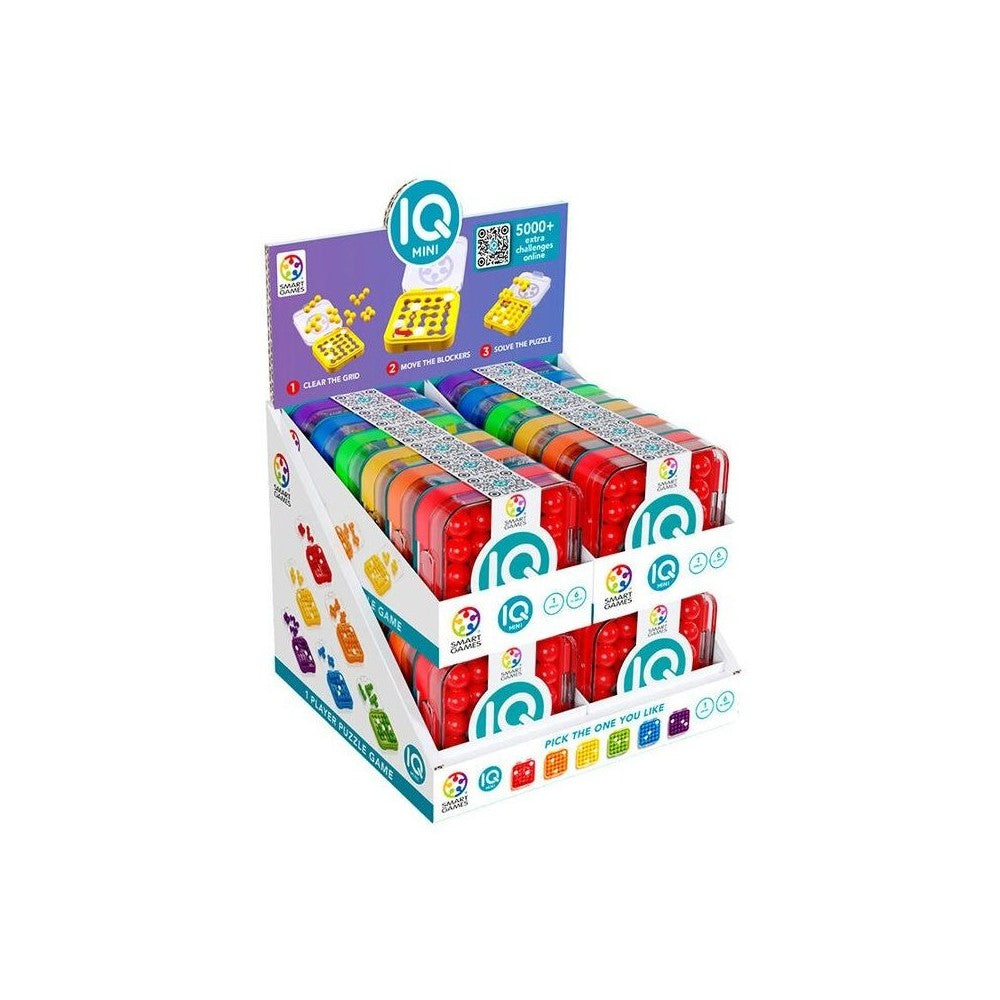 Puzzle - Smart Games - Iq Minis Asst Display Of 24
