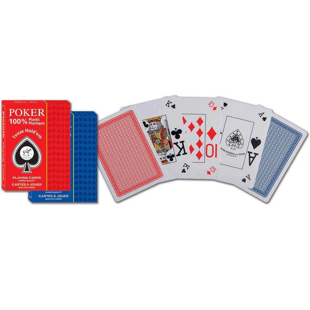 Poker 100% Plast;Texas Hold'Em