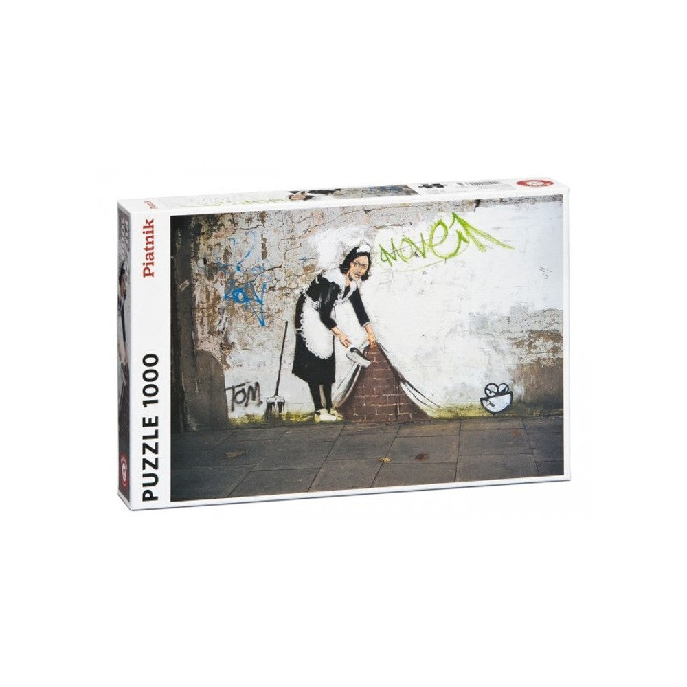 Puzzle - Piatnik - Bansky; The Maid 1000Pc