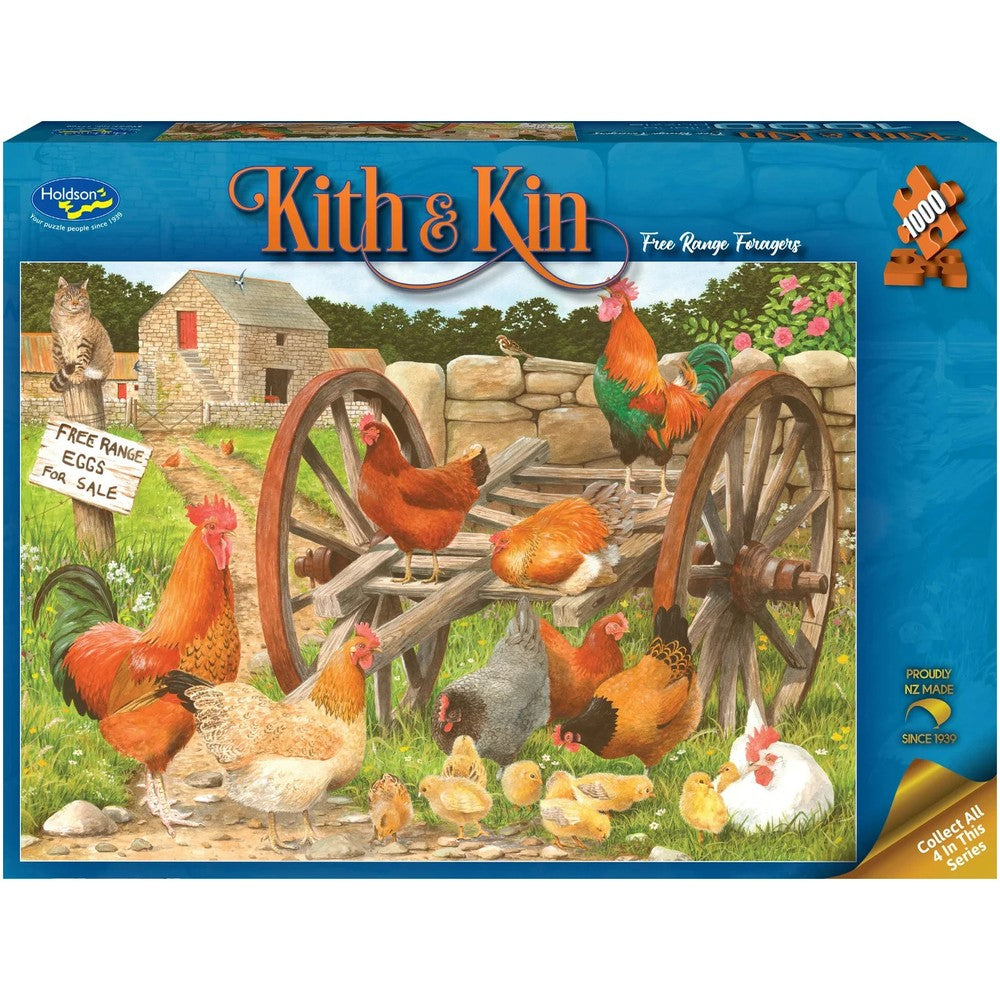 Puzzle - Holdson - Kith & Kin Free Range 1000Pc