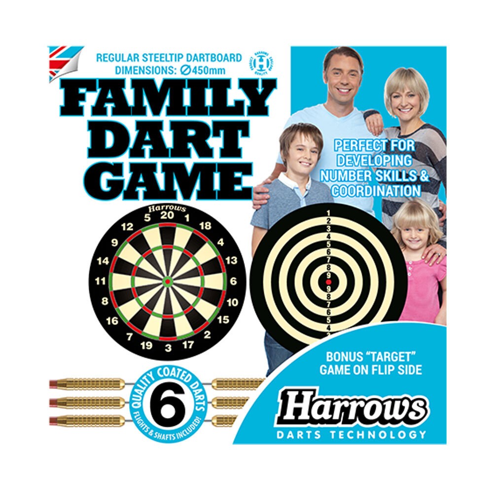 Dart Game; 2-in-1 Family Harrow