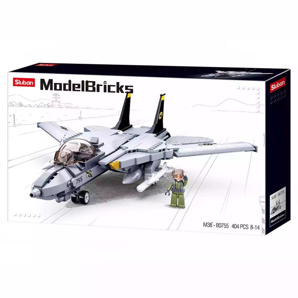 Army F14 Tomcat Fighter 404Pcs