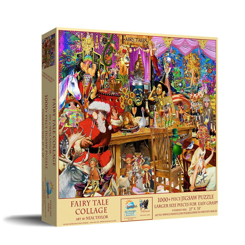 Puzzle - Sunsout - Fairy Tale Collage 1000Pcxl