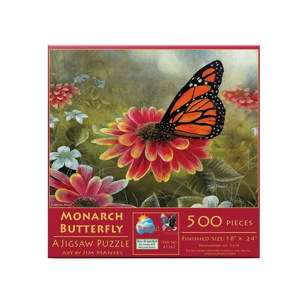 Puzzle - Sunsout - Monarch Butterfly 500Pc