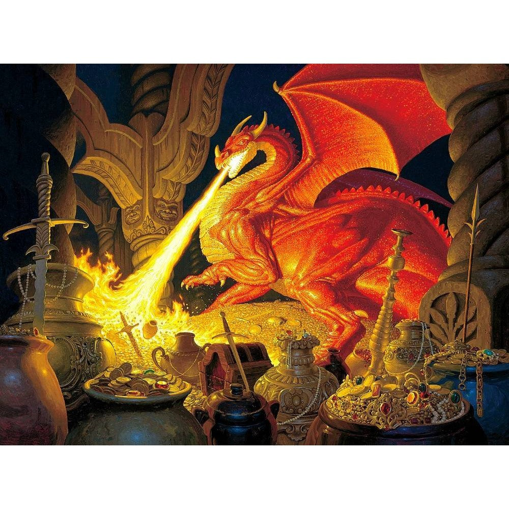 Puzzle - Sunsout - Smaug Dragon 1000Pc