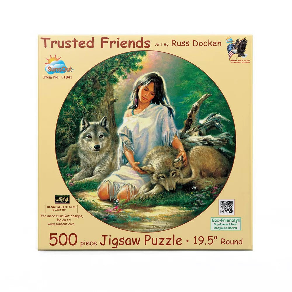 Puzzle - Sunsout - Trusted Friends 500Pc