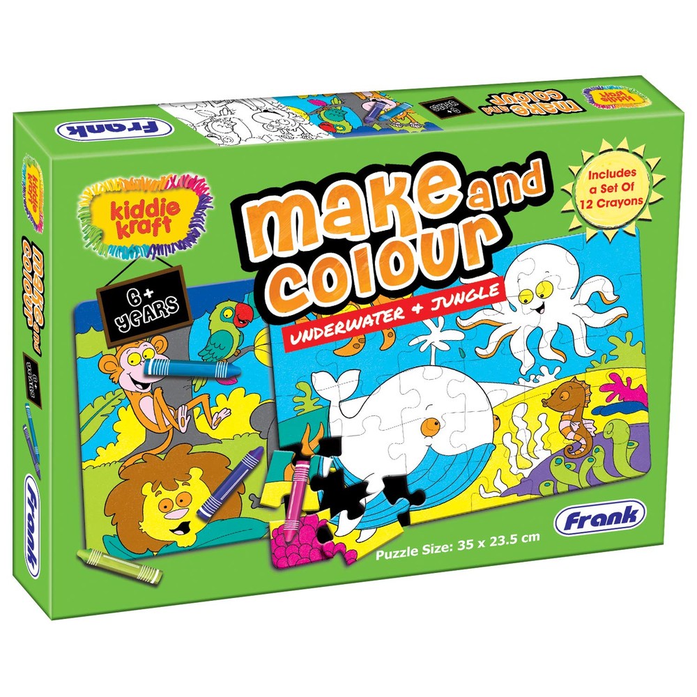 Make & Color Underwater Jungle