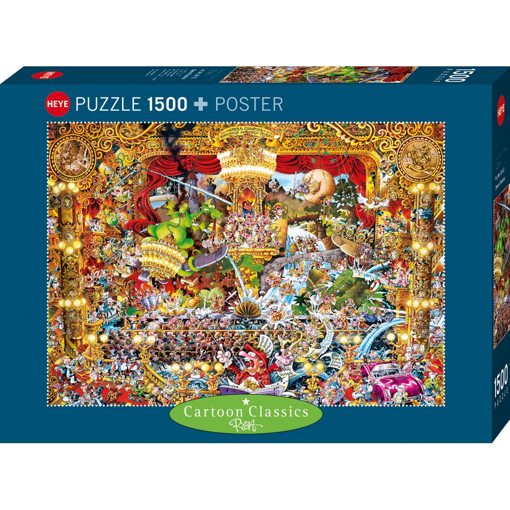 Puzzle - Heye - Ryba; Cartoon Classics, Opera Chaotica
