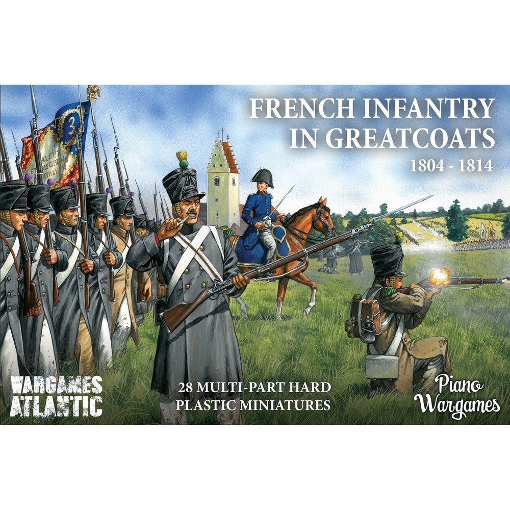 Wargames Atlantic - Sharpe's Rifles - French Infantry in Greatcoats (1804-1814)