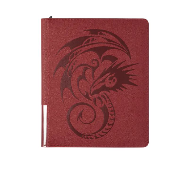 Dragon Shield: Regular Zipster Binder Blood Red