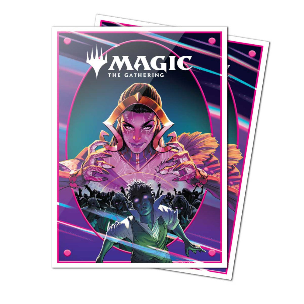 Ultra Pro: UP38632 Foundations 105ct Apex Deck Protector sleeves for Magic: The Gathering