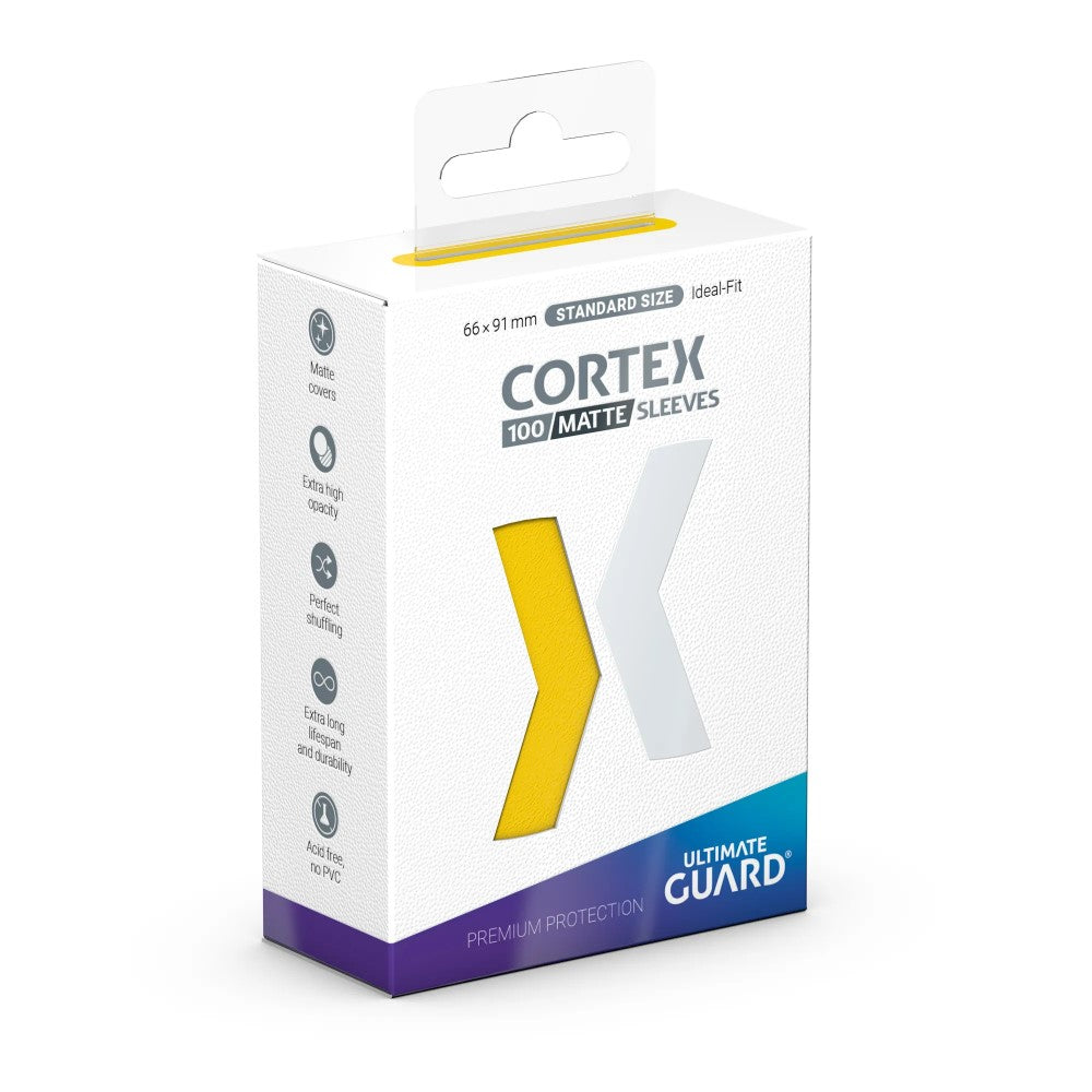 Ultimate Guard: Sleeves Cortex Matte Yellow
