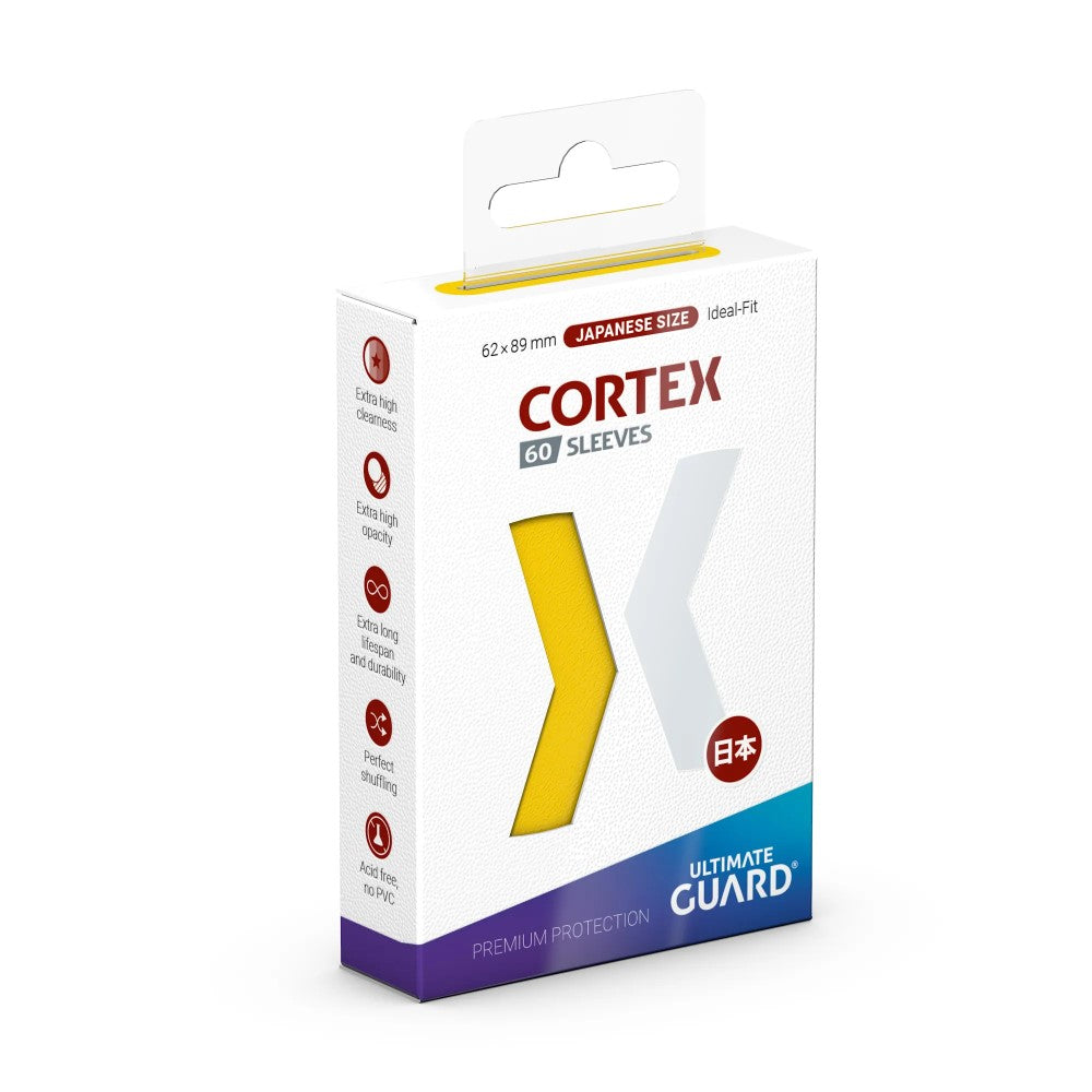 Ultimate Guard: Japanese Size Sleeves Cortex Yellow