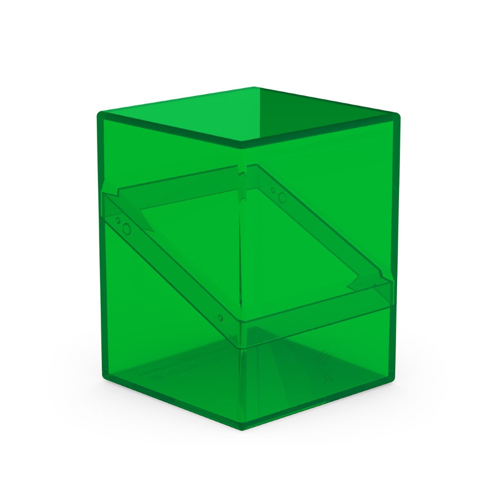 Ultimate Guard: Deck Box Boulder 100+ Clear: Emerald