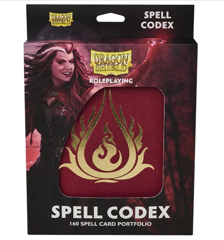 Dragon Shield RPG: Spell Codex Blood Red