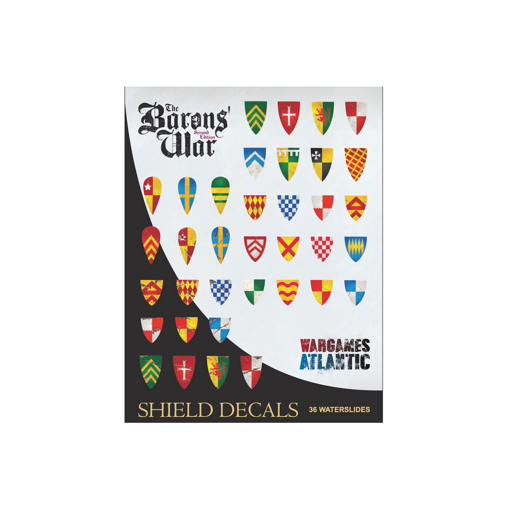 Wargames Atlantic - Barons' War - Shield Decals (01)