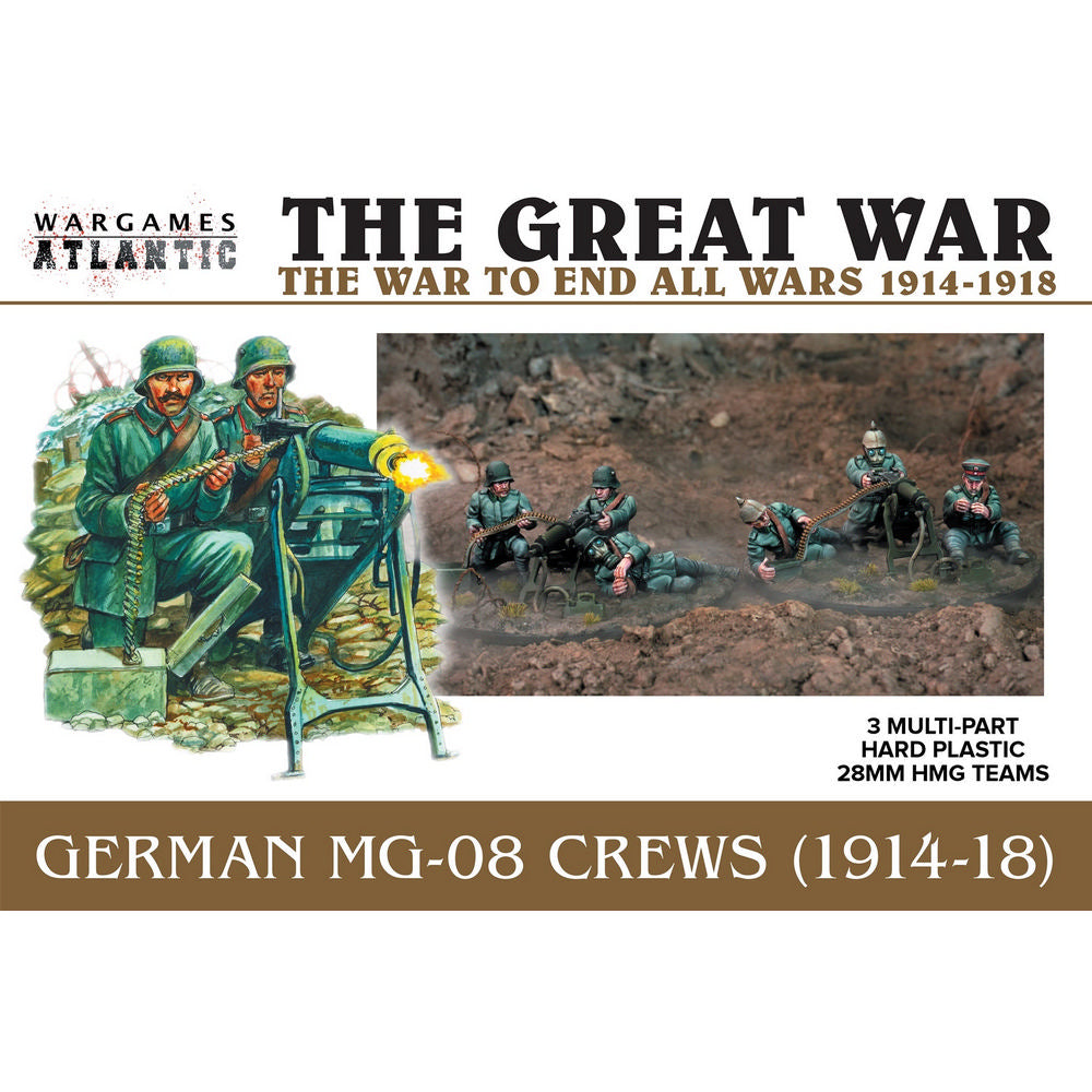 Wargames Atlantic - German MG-08 Crews (1914-1918)