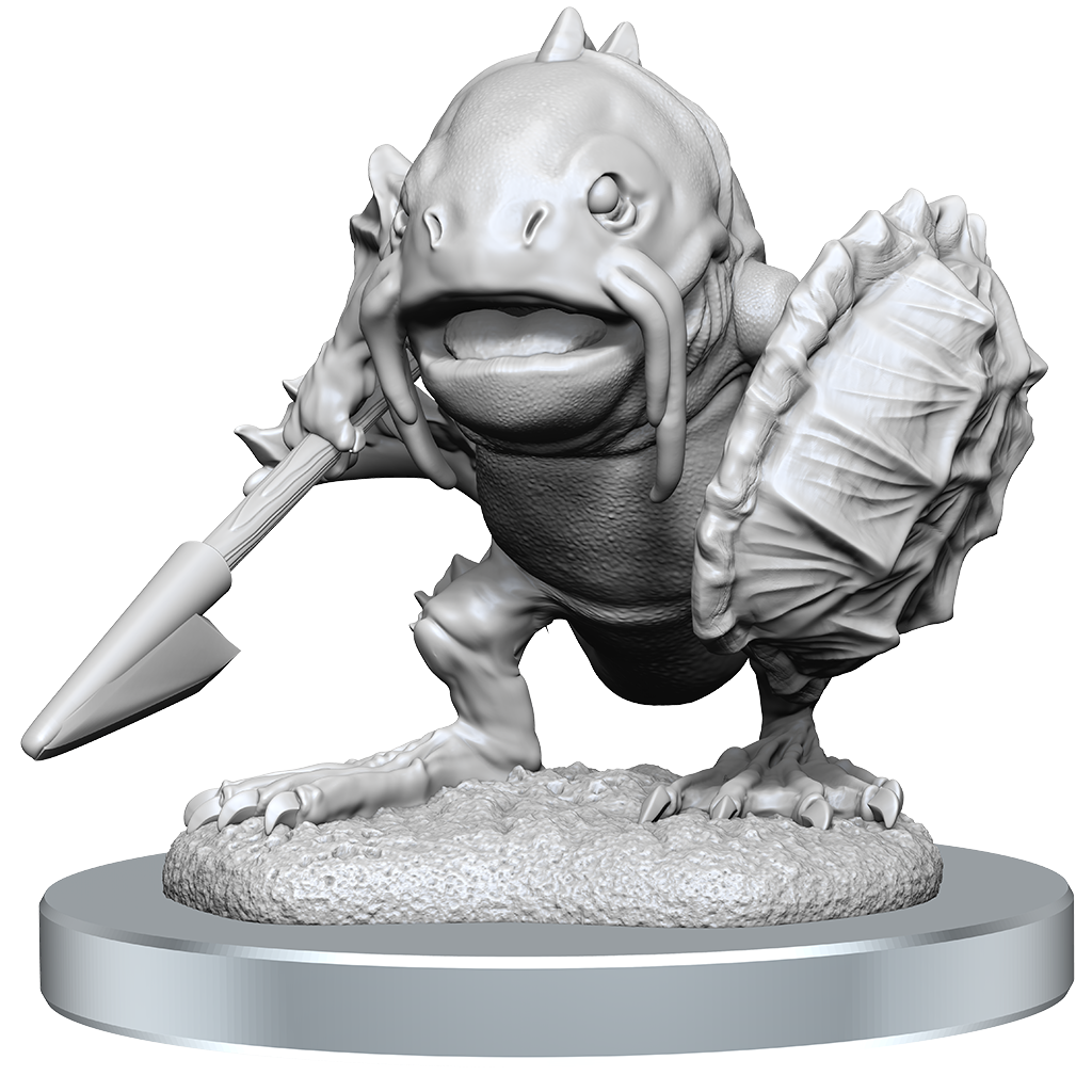 D&D Nolzurs Marvelous Miniatures Locathah & Seal