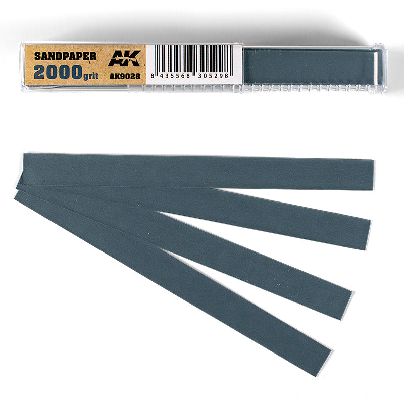 Ak Interactive - Tools - Wet Sandpaper 2000 grit X 50 Units