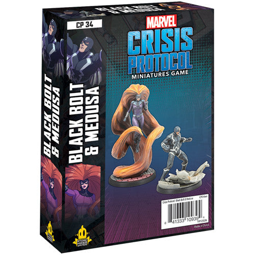 Marvel: Crisis Protocol Black Bolt & Medusa