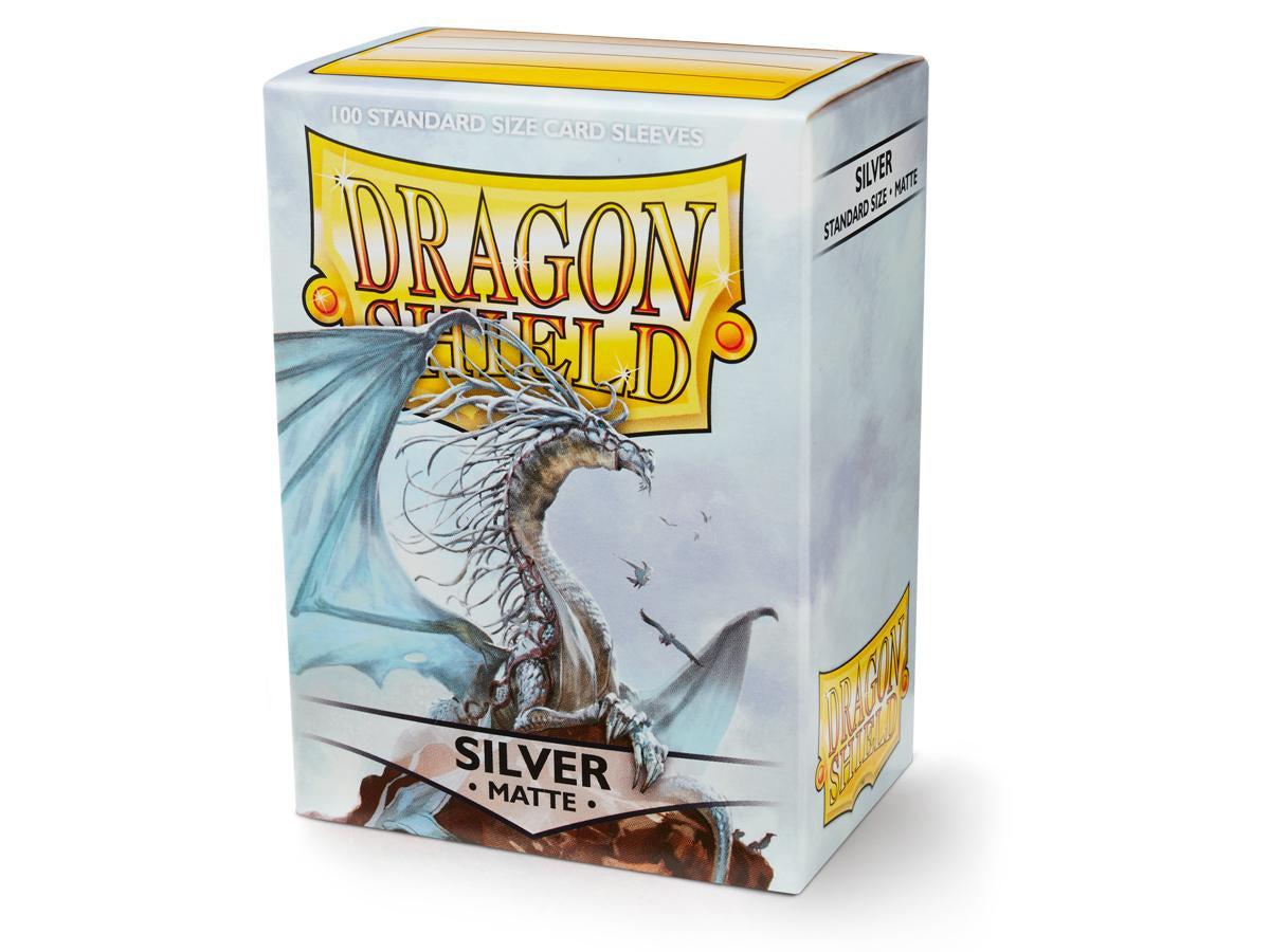 Dragon Shield: Sleeves Matte Silver
